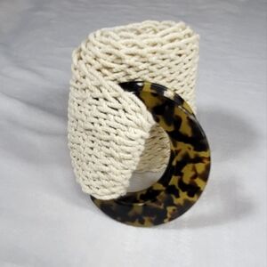 Vintage Woven Belt by Details by Patricia Green size medium